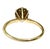 Mid 20th Century 14k Gold and Diamond Cluster Ring For Sale - Image 5 of 8