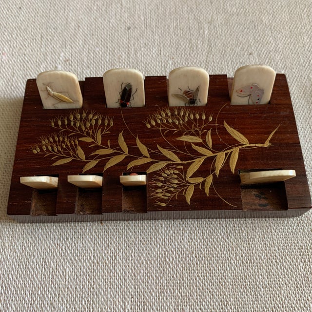 Chinese Mid 20th Century Matched Chinese Whist Game Markers- a Pair For Sale - Image 3 of 12
