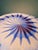 White Blue and White Murano Glass Ceiling Light, Italy, 1970s For Sale - Image 8 of 16