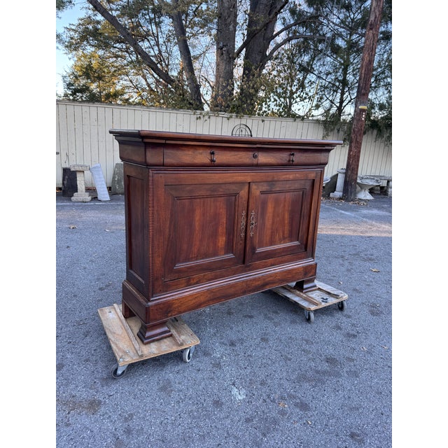 Brown 19th Century French Server For Sale - Image 8 of 11