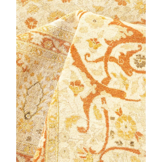 Textile Mogul Collection Hand-Knotted Area Rug - Ivory 8' 2" x 10' 4" For Sale - Image 7 of 9