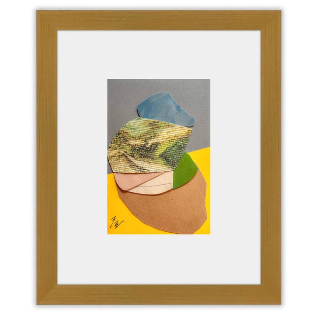 "Superbloom" is an original mixed media collage on paper by Zac Woodiel. This is one of nine pieces in the "Superbloom"...