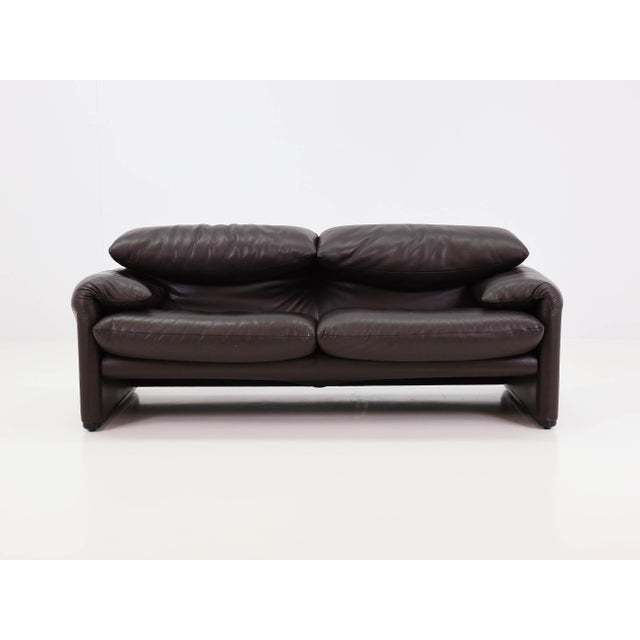 Maralunga Sofa by Vico Magistretti for Cassina, Italy, 1973 For Sale - Image 16 of 16