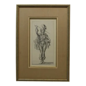 Reginald Marsh Etching "Drum Majorette"