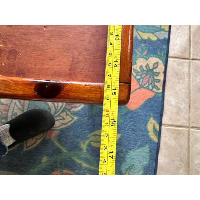 Early 20th Century Handcrafted Cobbler’s Bench Coffee Table For Sale - Image 10 of 12