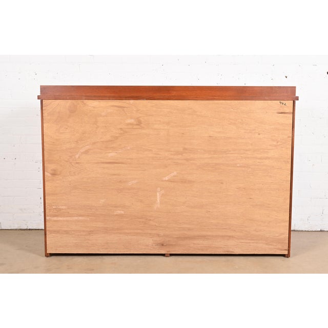 Stickley Style Mission Oak Arts & Crafts Twelve-Drawer Dresser Chest For Sale - Image 10 of 11