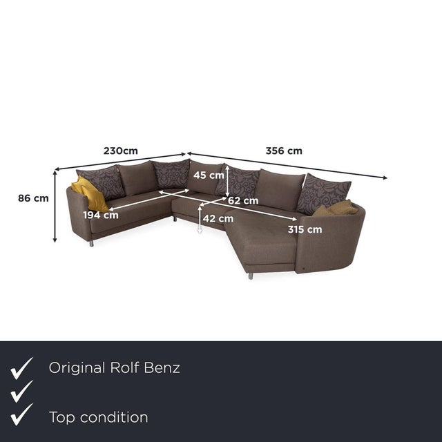 The Rolf Benz Onda corner sofa is the ideal solution if you're looking for a generously sized piece of furniture that...