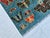 Textile Denim Blue Butterfly Moth Pictorial Hand-Knotted Wool Rug - 4'11" X 6'6" For Sale - Image 7 of 10