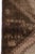 Vintage Circa 1940 Brown Turkish Oushak Hand Knotted Wool Runner 3ft 11in X 15ft 1in For Sale - Image 13 of 18