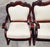 Antique Asian Rosewood Carved Foo Dogs Living Room Suite 3 Piece Sette 2 Chairs For Sale - Image 4 of 17