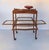 French Walnut Trolly Cart Display Lift Off Serving Tray Dessert Stand Side Table For Sale - Image 9 of 12