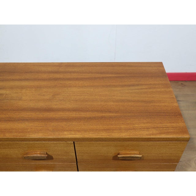 Brown Mid Century Moden Vintage Teak Dresser Drawers by G Plan Quadrille For Sale - Image 8 of 13