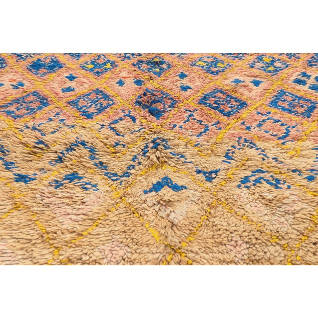Late 20th Century Vintage Boujad Moroccan Rug, 06'05 X 08'10 For Sale - Image 5 of 10