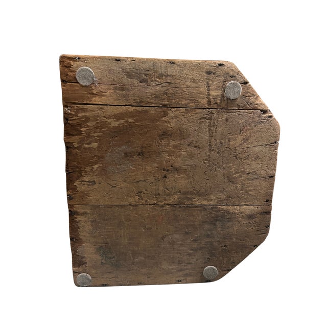 19th C Coffee Bin in Original Paint For Sale - Image 13 of 13