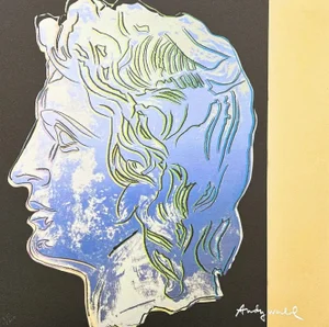 After Andy Warhol, Alexander the Great Blue, 1980s, Print