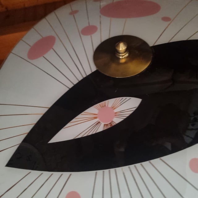 Opaline Pendant Light, 1960s For Sale - Image 7 of 14