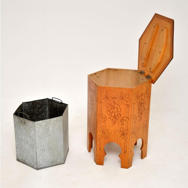 Wine Cooler Side Table, 1920s For Sale - Image 6 of 13