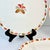 1950s Vintage Boho Chic Arts & Crafts Ballerina China Dinner Plates - Set of 3. For Sale - Image 4 of 8