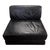 Mid-Century Modern Large Black Leather Modular Lounge Chair in the style of de Sede, 1970s For Sale - Image 3 of 6