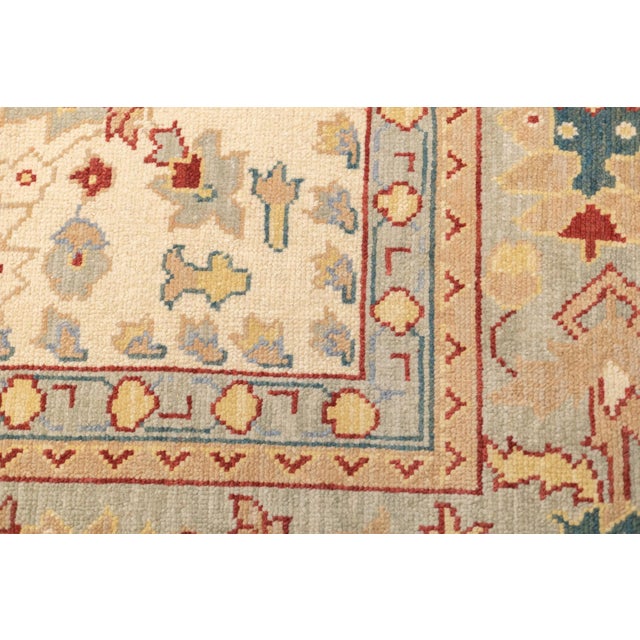 Textile Oushak Rug 9'0" X 12'0" For Sale - Image 7 of 12