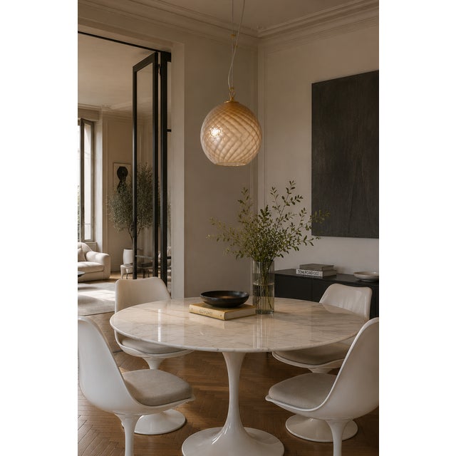 Murano Glass Barolà Pendant Lamp in Balloton Glass, 2010s For Sale - Image 6 of 17