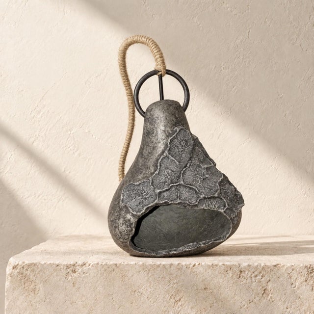 Contemporary Ember Stone ,Sculptural Coral-Inspired Pendant Lamp For Sale - Image 3 of 5