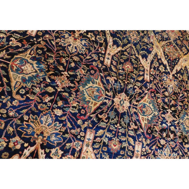 Textile Genuine Hand Knotted Rug. 10'x 13'8" For Sale - Image 7 of 13