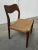 Mid-Century Teak Extendabe Table and Chairs from Moller, Denmark, Set of 5 For Sale - Image 3 of 18