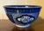 Blue Antique 18th Century Edo Period Japanese Blue & White Porcelain Small Footed Bowl For Sale - Image 8 of 16