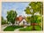 Giclee Fine Art Print of the Watercolor Painting “Lincoln and Addison” For Sale - Image 4 of 6