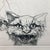 Sigmund Morton Abeles (1934-2025) "Self Portrait with Cats" etching on paper, pencil signed and numbered 4 of 30. Plate...