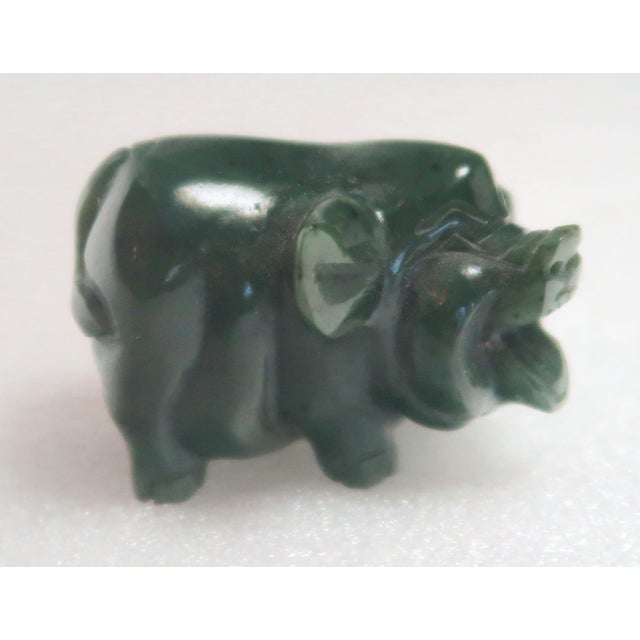 This is another one of a large collection of semi-precious and precious stone carvings we purchased from a retired...
