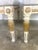 Pair of Italian Neoclassical Style Painted & Parcel Gilt Armchairs C. 1900's For Sale - Image 14 of 15