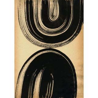 "Etudes" Contemporary Minimalist Ink Drawing For Sale