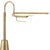 Traditional Regina Andrew Raven Task Lamp Natural Brass For Sale - Image 3 of 5