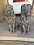 Outdoor Vintage Lion Composite Statues - A Pair For Sale - Image 4 of 5