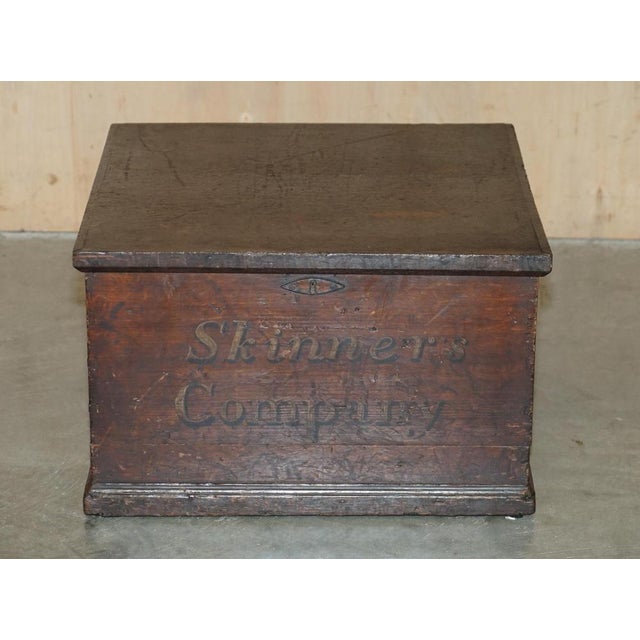 Antique Victorian Campaign Chest For Sale - Image 3 of 18