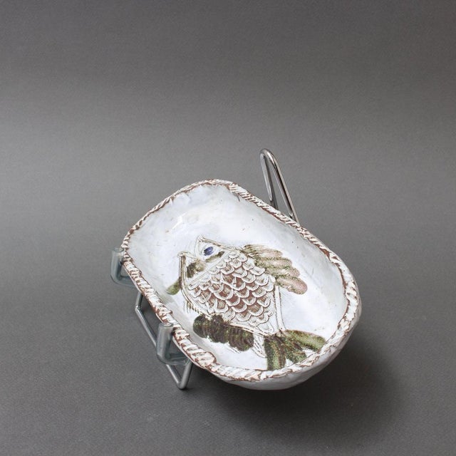 Ceramic Vintage French Ceramic Tray by Albert Thiry, 1970s For Sale - Image 7 of 14