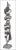 Late 20th Century Late 20th Century Undulating Column, Lyle London For Sale - Image 5 of 6