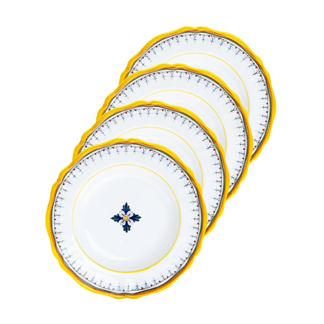 2020s Ricco Deruta Pasta/Soup Bowl, Full Design - Set of 4 For Sale - Image 5 of 5