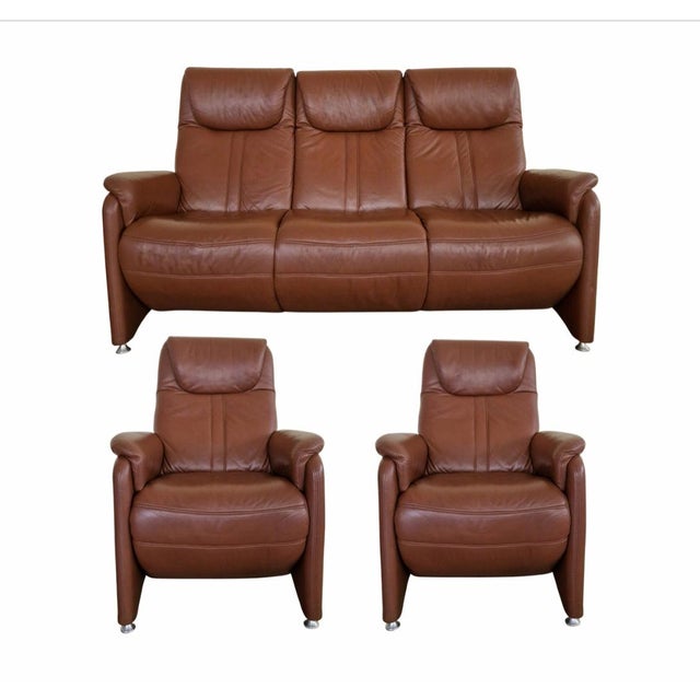 Art Deco Living Room Set with Two Armchairs, Set of 3 For Sale - Image 14 of 14