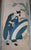 Japanese 17th Century Japanese Beauty in the Rain With an Open Umbrella For Sale - Image 3 of 3