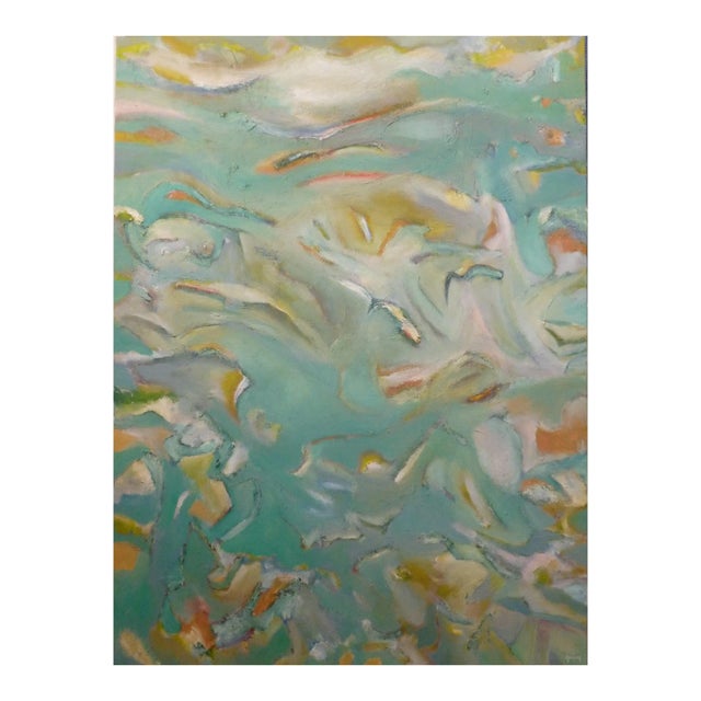"Sky High" Large Abstract Oil Painting by Scott Spencer For Sale