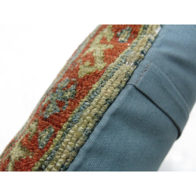Contemporary Persian Malayer Rug Pillow For Sale - Image 3 of 5