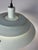 White Louvered Lamp with Marbled Glass from Jeka For Sale - Image 5 of 11