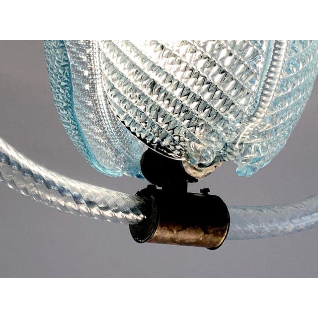 Murano Glass Ceiling Fixture from Barovier & Toso, 1960s For Sale - Image 13 of 18