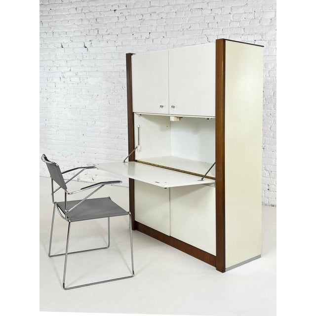 Bar Cabinet with Secretary from Musterring International, 1970s For Sale - Image 4 of 9