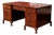 Large Mahogany Twin Pedestal Desk For Sale