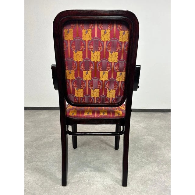 Art Nouveau Desk Chair by Gustav Siegel for Thonet, 1890s For Sale - Image 11 of 13