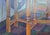 Large Pamela Rubin Realistic Oil on Canvas Painting of a Gateleg Table 40" X 50" For Sale - Image 4 of 7